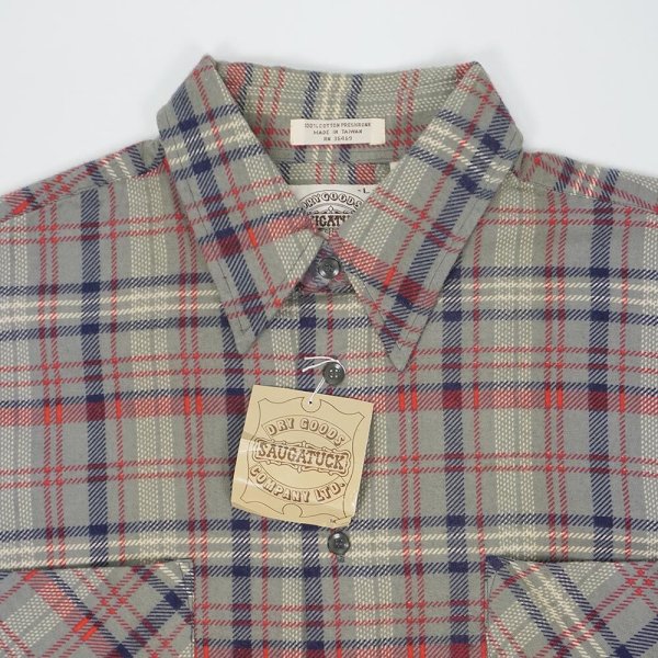 画像3: 80's SAUGATUCK プリントネルシャツ "DEADSTOCK" (3)