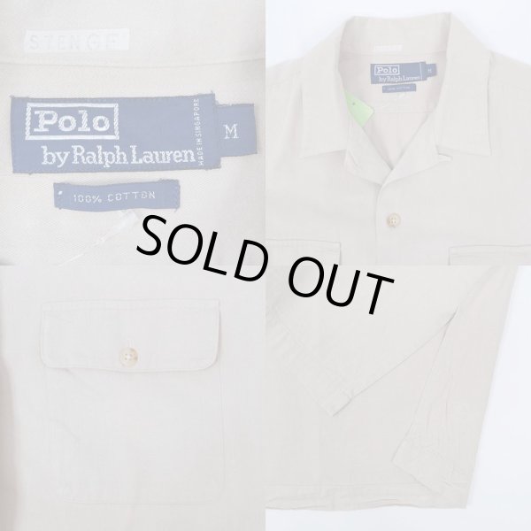 画像3: 90's POLO Ralph Lauren オープンカラーシャツ (3)