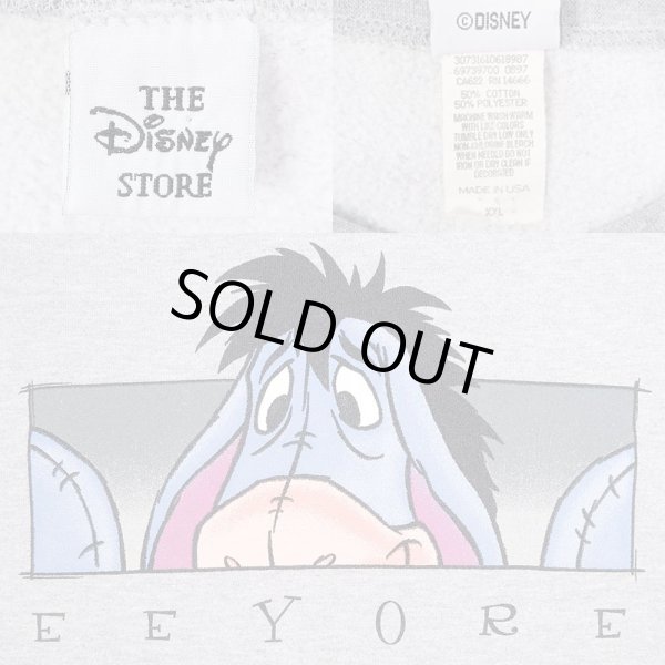 画像2: 90's Disney キャラクタープリント スウェット "EEYORE / MADE IN USA" (2)