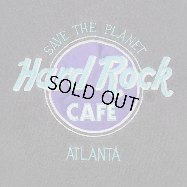 画像2: 90's Hard Rock CAFE ロゴ刺繍 スウェット "MADE IN USA" (2)