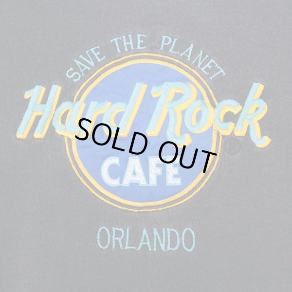 画像3: 90's Hard Rock CAFE ロゴ刺繍 スウェット "MADE IN USA" (3)