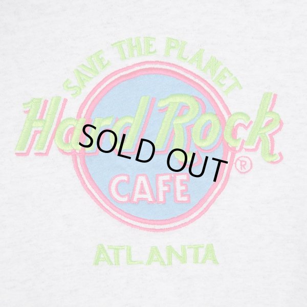 画像2: 90's Hard Rock CAFE ロゴ刺繍 スウェット "MADE IN USA" (2)