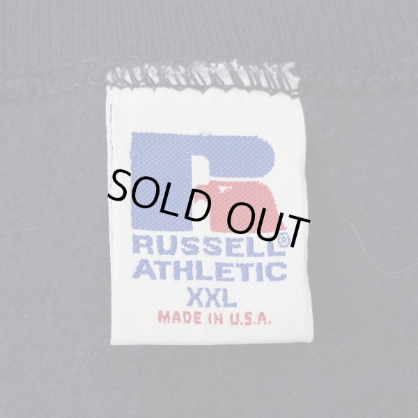 画像2: 90's RESSELL カレッジプリント 前Vスウェット "MADE IN USA / UCLA" (2)