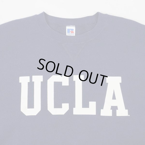 画像3: 90's RESSELL カレッジプリント 前Vスウェット "MADE IN USA / UCLA" (3)