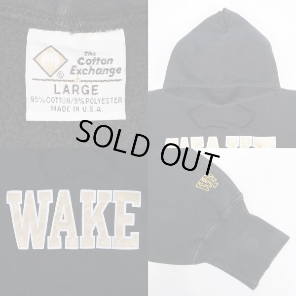 画像3: 90's The Cotton Exchange リバースウィーブタイプパーカー "MADE IN USA" (3)