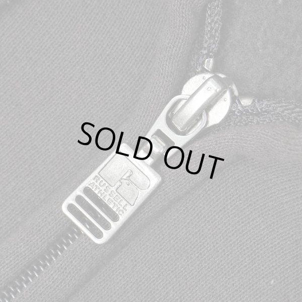 画像4: 90's RUSSELL フルジップ スウェットパーカー "MADE IN USA / BROWN" (4)