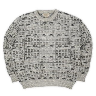 90's BOSTON TRADERS 総柄 ハンドニットmtp07221701508242｜VINTAGE
