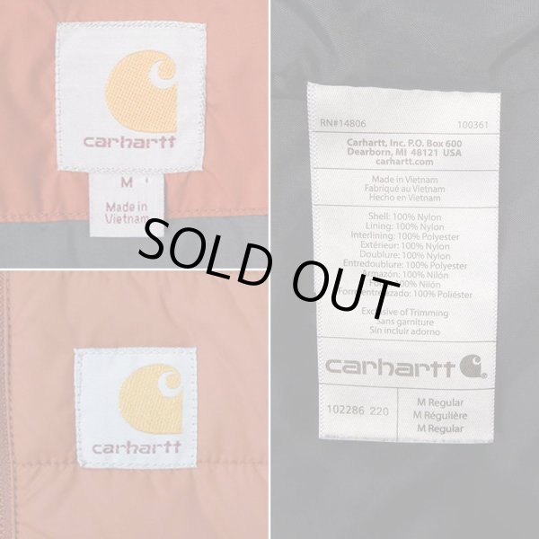 画像3: 00's Carhartt ギリアムベスト "ORANGE" (3)