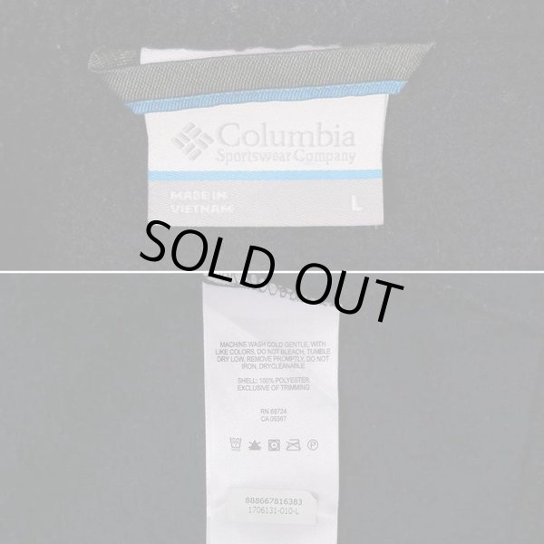 画像2: 00's Columbia フリース ベスト "BLACK" (2)