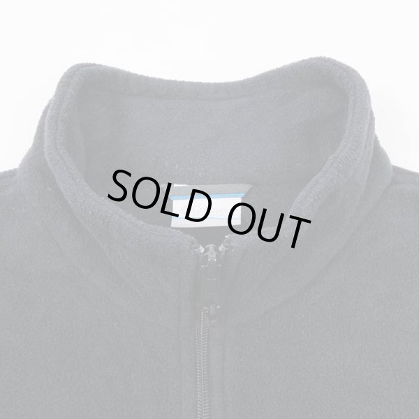 画像3: 00's Columbia フリース ベスト "BLACK" (3)