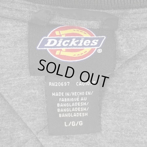 画像2: 00's Dickies キルティングワークベスト "企業ロゴ刺繍" (2)