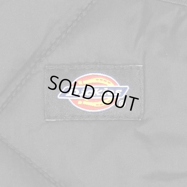 画像3: 00's Dickies キルティングワークベスト "企業ロゴ刺繍" (3)