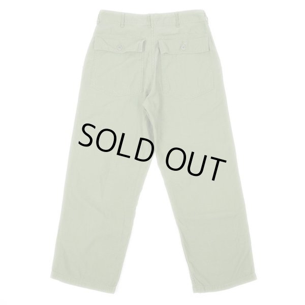 画像2: 70's US.ARMY コットンサテン ベイカーパンツ "W32 L29" (2)