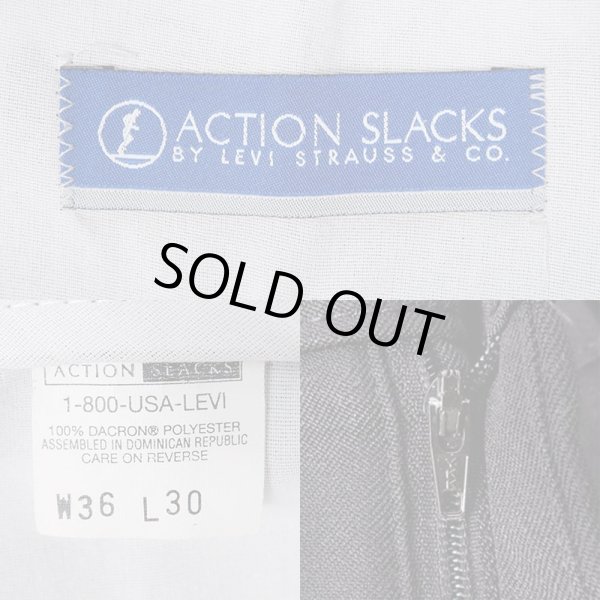 画像3: 90's Levi's アクションスラックス "BLACK" (3)