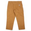 画像2: 00's Carhartt ライトダック ペインターパンツ "W36 L30 / BROWN" (2)