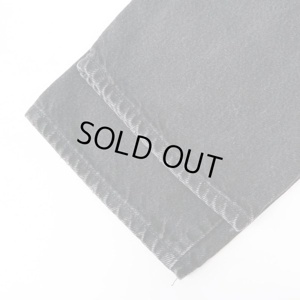 画像5: 90's Levi's 535 ブラックデニムパンツ "MADE IN CANADA / W32 L30" (5)