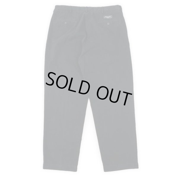 画像2: 90's Polo Ralph Lauren ツータック チノトラウザー "ANDREW PANT / BLACK" (2)