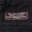 画像3: 90's Polo Ralph Lauren ツータック チノトラウザー "ANDREW PANT / BLACK" (3)
