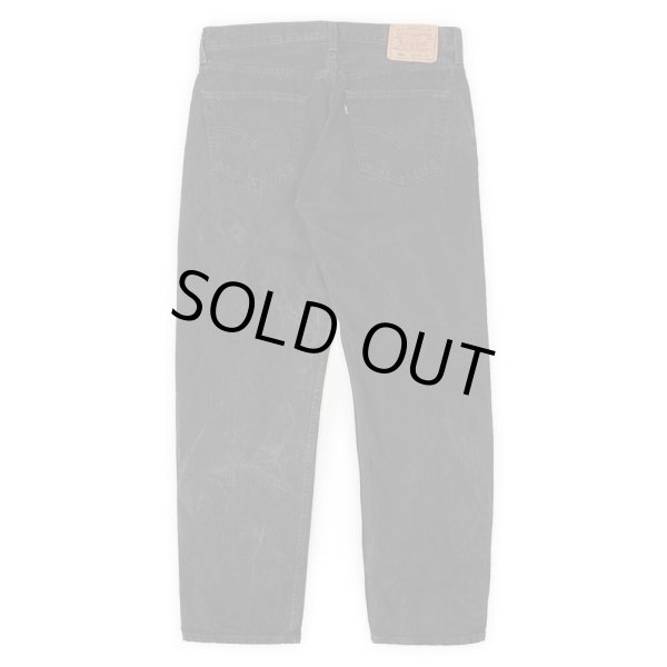 画像2: 90's Levi's 501 ブラックデニムパンツ "MADE IN USA / W34 L30" (2)