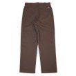 画像2: 90's Dickies 874 ワークパンツ "MADE IN USA / W34 L32 / BROWN" (2)