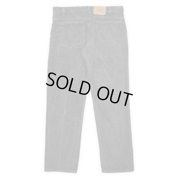 画像2: Early 90's 506 先染め ブラックデニムパンツ "MADE IN USA / W38 L30" (2)