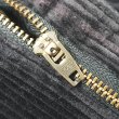 画像4: 00's OLD GAP 2タック 太畝コーデュロイトラウザー "DARK NAVY / W32 L30" (4)