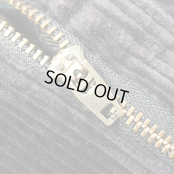 画像4: 00's OLD GAP 2タック 太畝コーデュロイトラウザー "DARK NAVY / W32 L30" (4)