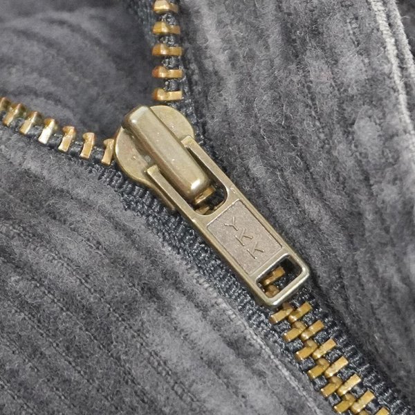 画像3: 90-00's FIELD MASTER 2タック 太畝コーデュロイトラウザー "FADE NAVY / W36 L29" (3)