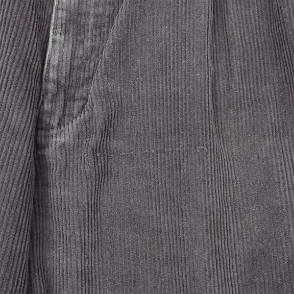 画像5: 90-00's FIELD MASTER 2タック 太畝コーデュロイトラウザー "FADE NAVY / W36 L29" (5)