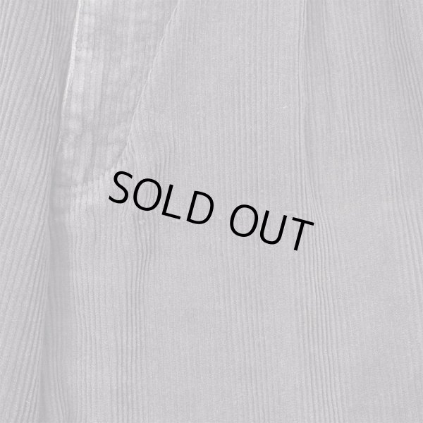 画像5: 90-00's FIELD MASTER 2タック 太畝コーデュロイトラウザー "FADE NAVY / W36 L29" (5)