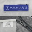 画像3: 00's Levi's アクションスラックス "HEATHER GRAY / W38 L32" (3)