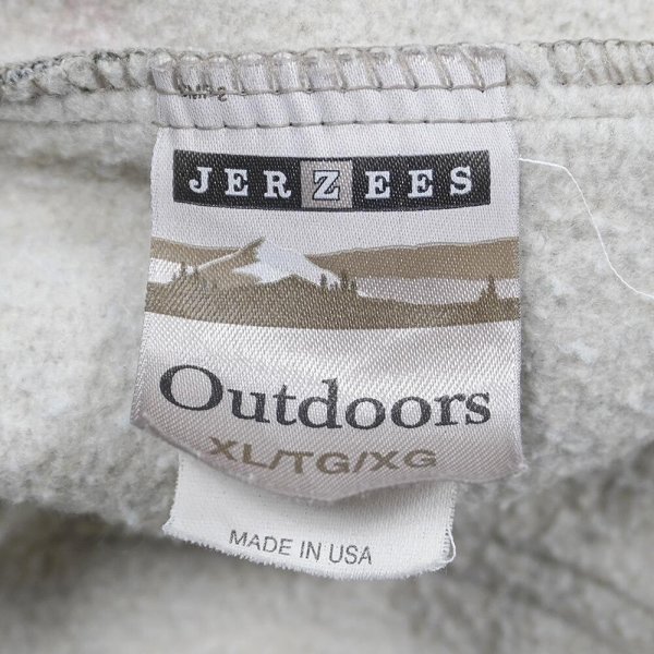 画像2: Late 90's JERZEES リアルツリーカモ柄 スウェットカーゴパンツ "MADE IN USA" (2)