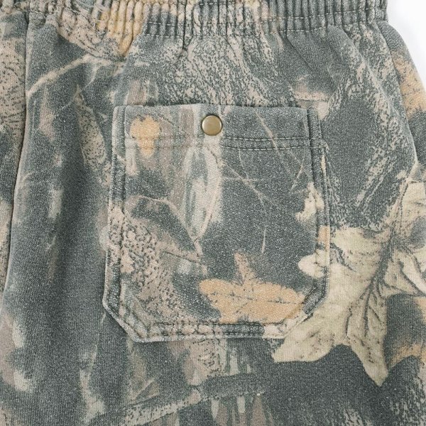 画像3: Late 90's JERZEES リアルツリーカモ柄 スウェットカーゴパンツ "MADE IN USA" (3)