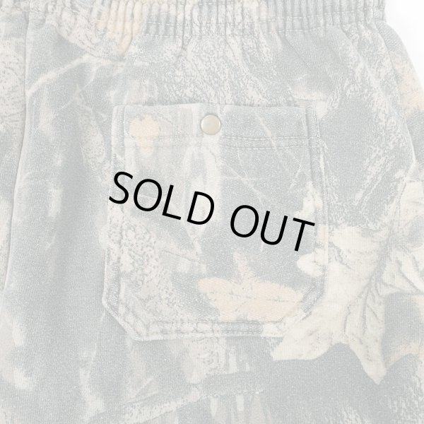 画像3: Late 90's JERZEES リアルツリーカモ柄 スウェットカーゴパンツ "MADE IN USA" (3)