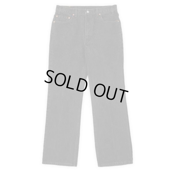 画像1: 90's Levi's 517-0260 ブラックデニムパンツ "MADE IN USA / 実寸W34 L31" (1)