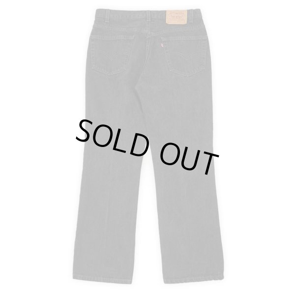 画像2: 90's Levi's 517-0260 ブラックデニムパンツ "MADE IN USA / 実寸W34 L31" (2)