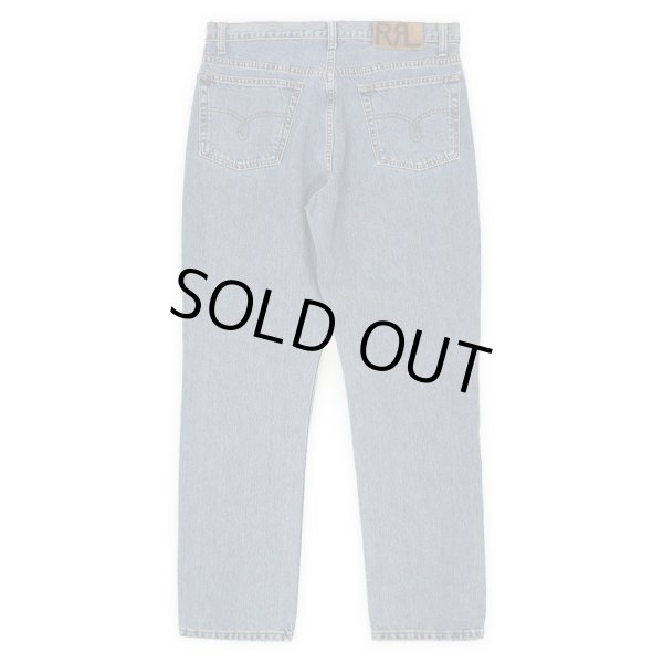 画像2: 90's RRL 5ポケット デニムパンツ "W34 L30 / MADE IN USA" (2)
