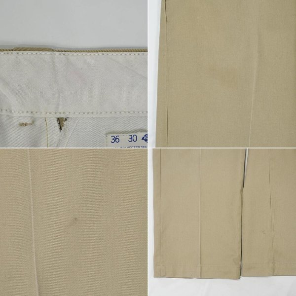 画像5: 80's Dickies 874 ワークパンツ "チビタグ / MADE IN USA / W36 L30" (5)