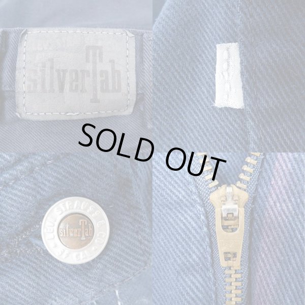 画像4: 90's Levi's SilverTab タック入り デニムショーツ "MADE IN USA" (4)