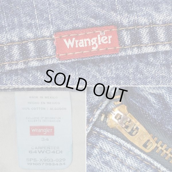 画像3: 00's Wrangler デニムペインターショーツ "W34" (3)