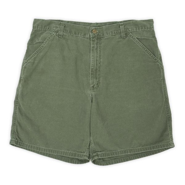 画像1: Early 00's Carhartt ライトダックショーツ "B135 MOS / MADE IN USA" (1)