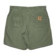 画像2: Early 00's Carhartt ライトダックショーツ "B135 MOS / MADE IN USA" (2)
