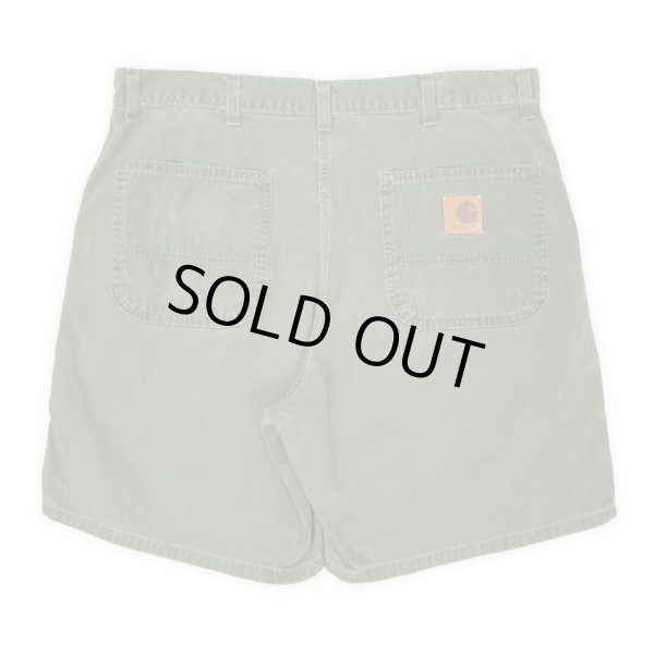 画像2: Early 00's Carhartt ライトダックショーツ "B135 MOS / MADE IN USA" (2)