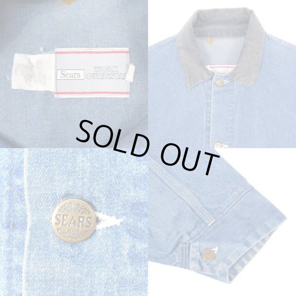 画像3: 80's Sears デニムカバーオール "MADE IN USA" (3)