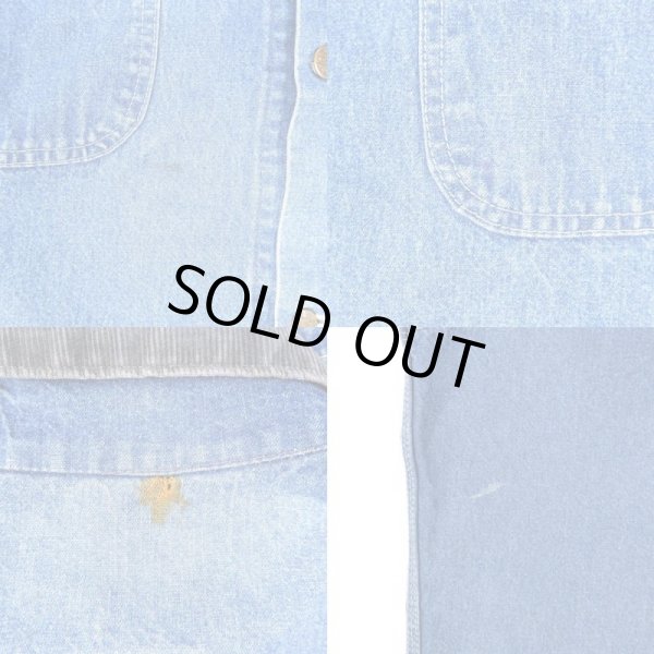 画像4: 80's Sears デニムカバーオール "MADE IN USA" (4)