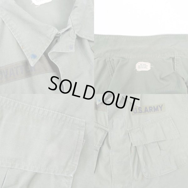 画像4: 60's US.ARMY ジャングルファティーグジャケット (4)