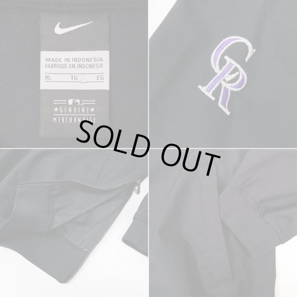 画像2: 00's NIKE Vネック プルオーバー "COLORADO ROCKIES" (2)