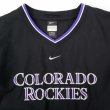 画像3: 00's NIKE Vネック プルオーバー "COLORADO ROCKIES" (3)