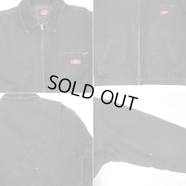 画像5: 90's Dickies ダックワークジャケット "FADE BLACK" (5)