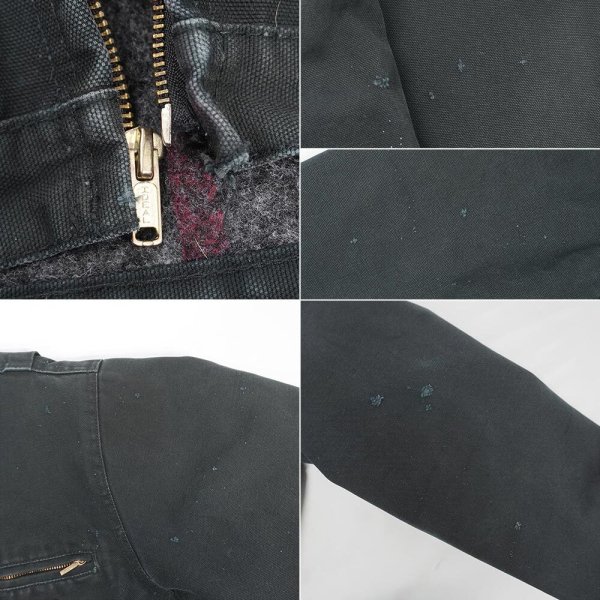 画像6: 90's Dickies ダックワークジャケット "FADE BLACK" (6)